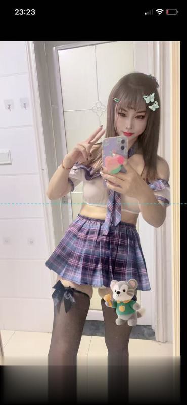 可亲苗条骚妇